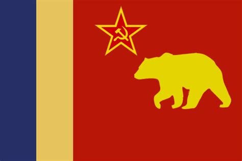 communist romania flag redesign